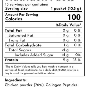 Collagen B Chicken Essence_nutrition facts-01-01